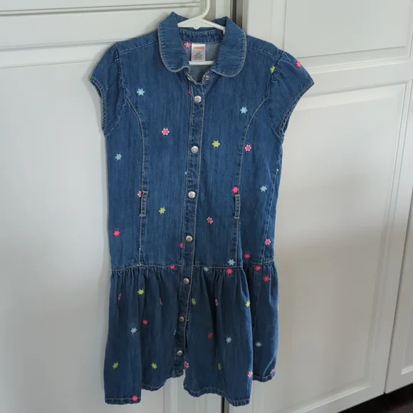 white christmas dresses Corbin Denim Halter Neck Mini Dress - US 4 main image 1